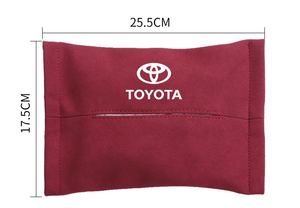 Car suede tissue box