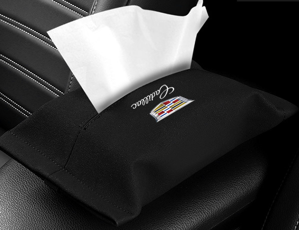 Car suede tissue box