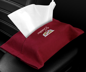 Car suede tissue box