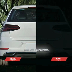 3D Keep Distance Reflective Warning Stickers ✨2PCS✨