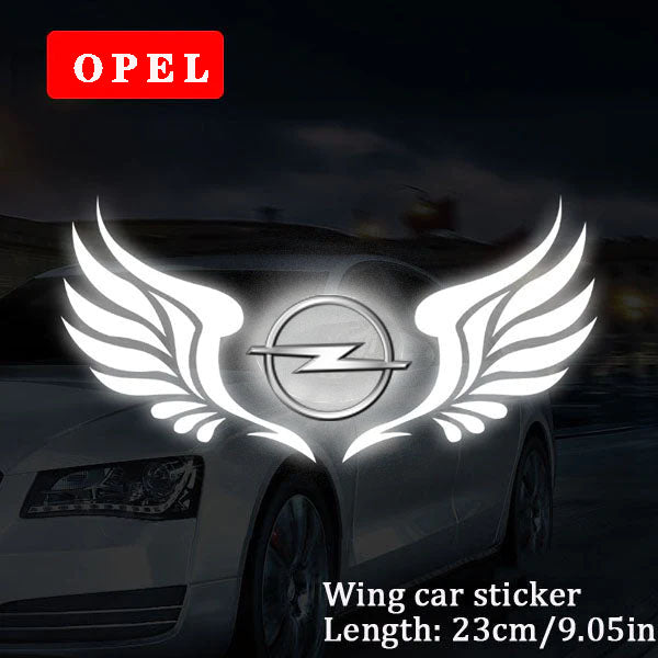 LAST SALE🔥49% OFF🔥3D Color Laser Reflective Car Sticker✨4PCS✨