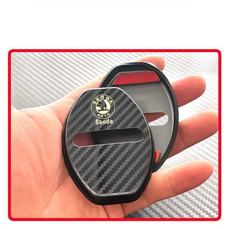 Carbon Fiber Pattern Car Door Lock Cover🔥4PCS🔥