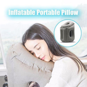Sleepy Cloud Travel Pillow Inflatable Air Soft Cushion Trip Portable Innovative