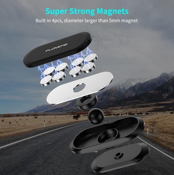 360 degree rotatable magnetic phone holder