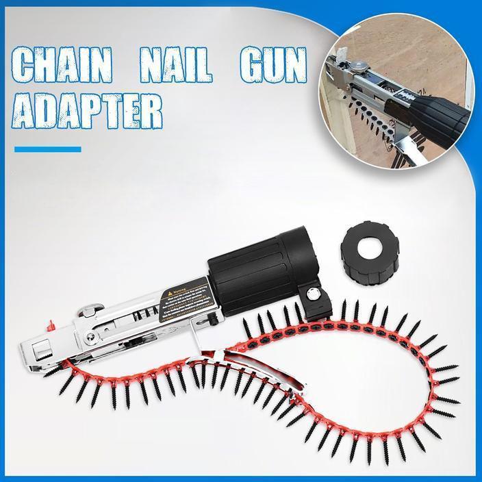 Electric Drill Chain Nail Gun Adapter