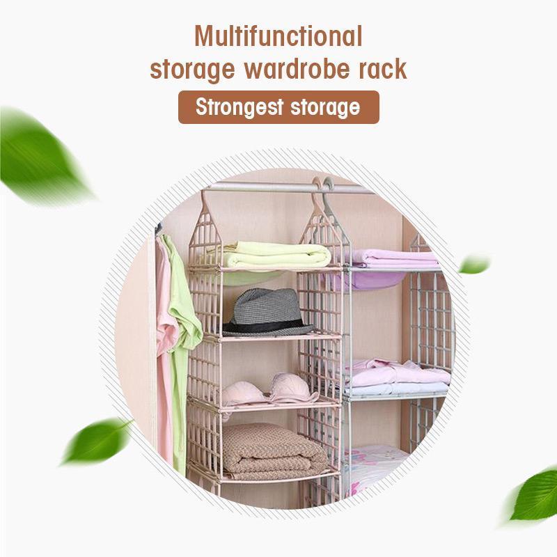 Multifunctional Storage wardrobe rack